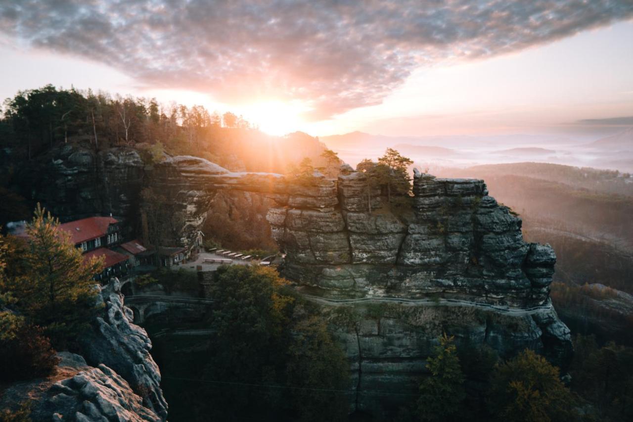 Penzion U Vyhlidky Хршибска Экстерьер фото