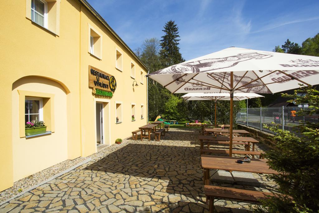 Penzion U Vyhlidky Хршибска Экстерьер фото